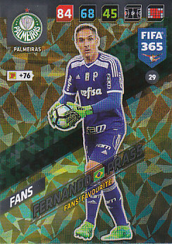 Fernando Prass Palmeiras 2018 FIFA 365 Fans' Favourite #29